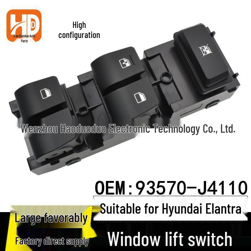 

Hyundai 17-20 Elantra Electric Window Glass Lifter Switch Assembly Electric