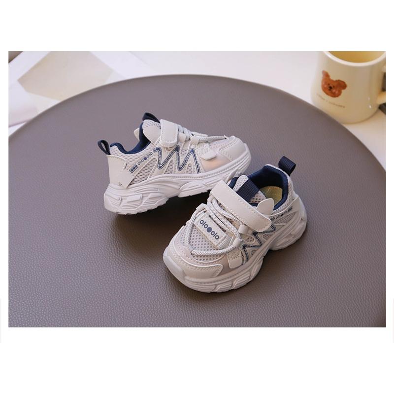 Children's sports shoes spring and autumn breathable mesh dad shoes baby running shoes medium children boys and girls versatile shoes