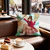 Movie Wonka Cushion Cover Decorative Cushions Covers Cover Sofa x Pillow  Piece x x Pillowcase