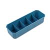 Removable Partitions Cosmetic Storage Basket Plastic Dressing Box New Tableware Storage