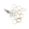 Waterproof Window Curtain String Lights Multicolor Holiday String Lights  Party Decoration