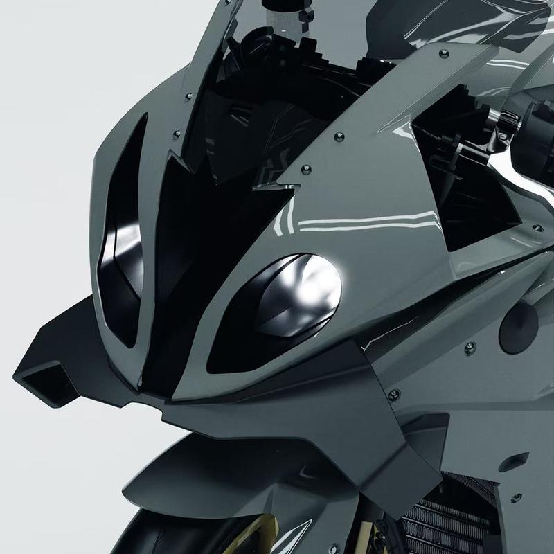 For S1000RR 2015-2018 Wind Wing Aerodynamics Fairing Winglets S 1000 RR GP WING Motorcycle Front Spoiler Lower Spoiler Front Lip