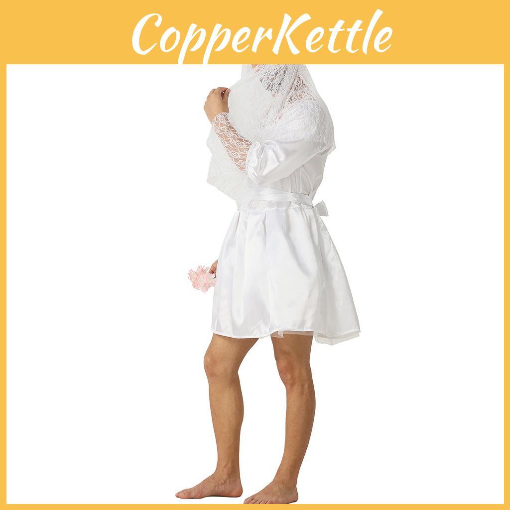 Kjole Bryllup Mann Festival Fest Sceneopptreden Kostyme Crossdressing Mann