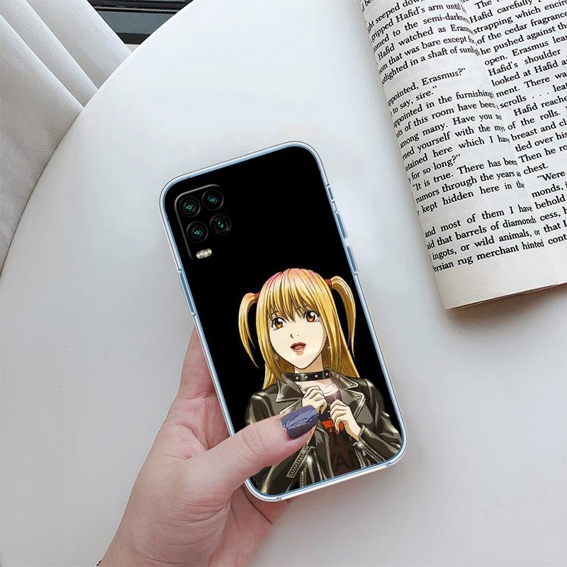 Death Note Ryuk kira Transparent Phone Case for Motorola Moto G40 G04 G05 One Ace Action Fusion + Plus Hyper Macro Vision Zoom