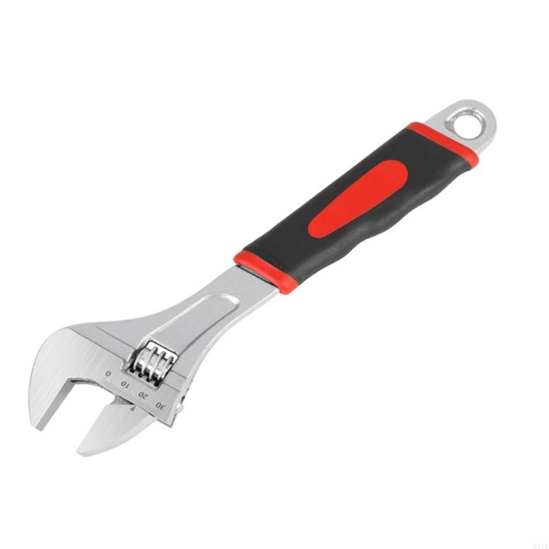 6/8/10/12Inch Adjustable Faucet Wrench for Tight Space Under Sink Wrench Faucet Tool Multifunctional for Bathroom Household M4YD