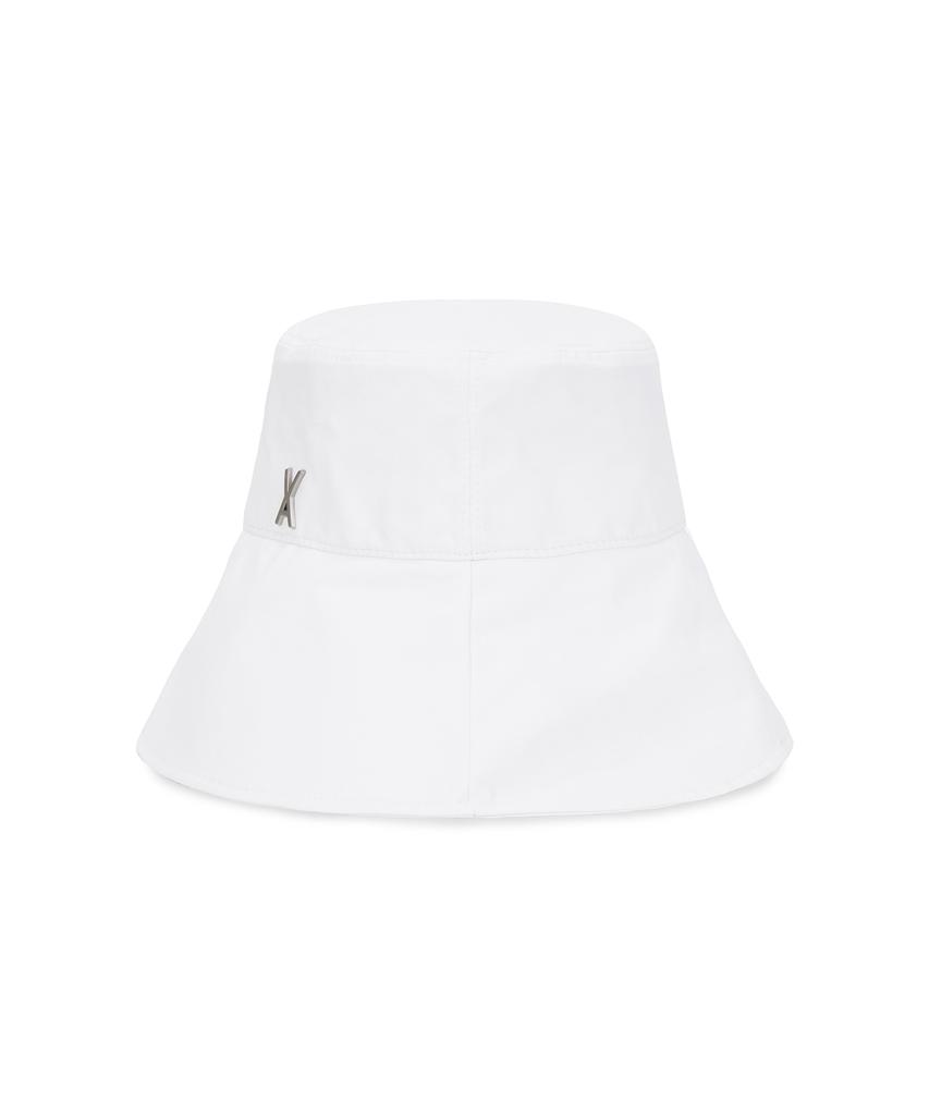 Bajal Va Studded Solar Shield Bucket Hat White