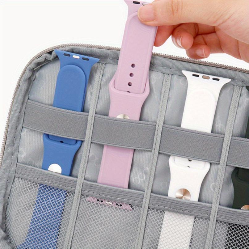 Watchband Bag for Watch Strap Box Case Travel Smart Watch Wriststrap Storage Bag Box Watches Organizer Band Holder