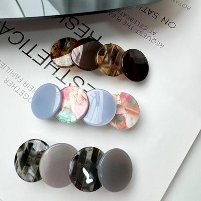 6cm Lunghe Piccole Fermagli per Capelli Barrettes Francesi Clip per Capelli in Acetato per Ragazze e Donne Carini Copricapi Accessori per Capelli