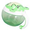 Baby Snack Container Animal Shape No Spill Impact Resistance Safe Tritan Toddler Snack Cup for Outdoor Travel Frog
