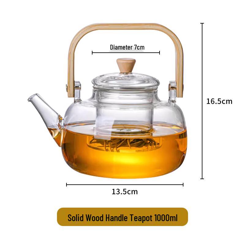 Borosilicate Glass Tea Kettle with Infuser
