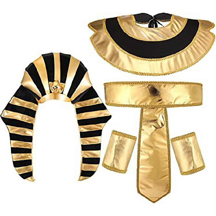 Egyptian Pharaoh Headpiece Egyptian Collar Egyptian Costume Accessories for Men