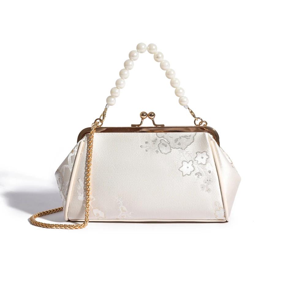 Women's Cheongsam style Chinese bags and bags high-quality tote shoulder crossbody bag