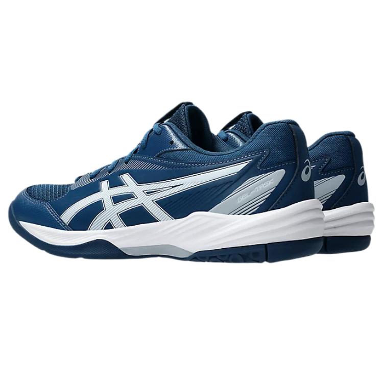 Asics Gel-Task 4 Synthetic Leather Fashion Comfortable Trendy Minimalist Low-Top Training Shoes Men Sneakers Blue 1071A103-401