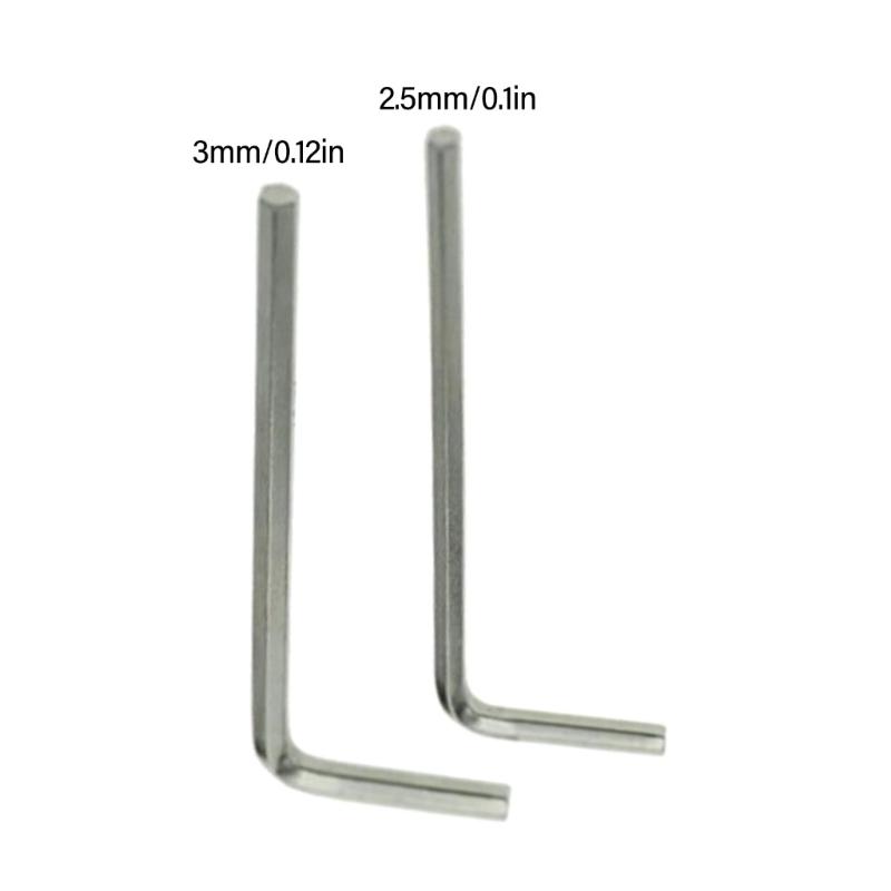 Tremolo Headstock Mounted Key Metal Guitar Bass Wrench Mounting Screws Tool