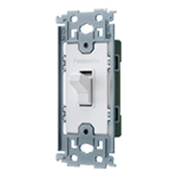 Panasonic Classic Series Recessed Toggle Switch WS51171SW 15A 3-Way Full Terminal White