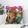 Gorillaz Humanz Rockband Druck Kissenbezug Kissenhülle Kissenbezüge Warme Heimdekoration Quadratisch Mehrere Größen