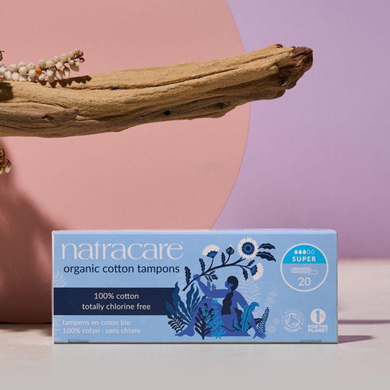 Цифровые тампоны Natracare - Супер 3 шт. Digital Tampons - Super 3 Pack