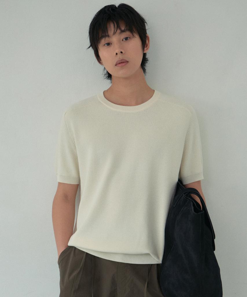 Wednesday Oasis Washable Airy Raglan Half Knit_Ivory(Wc26Kn48)