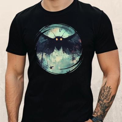 T-shirt męski Motylman Motyw Bawełna Rozmiar S do 5XL