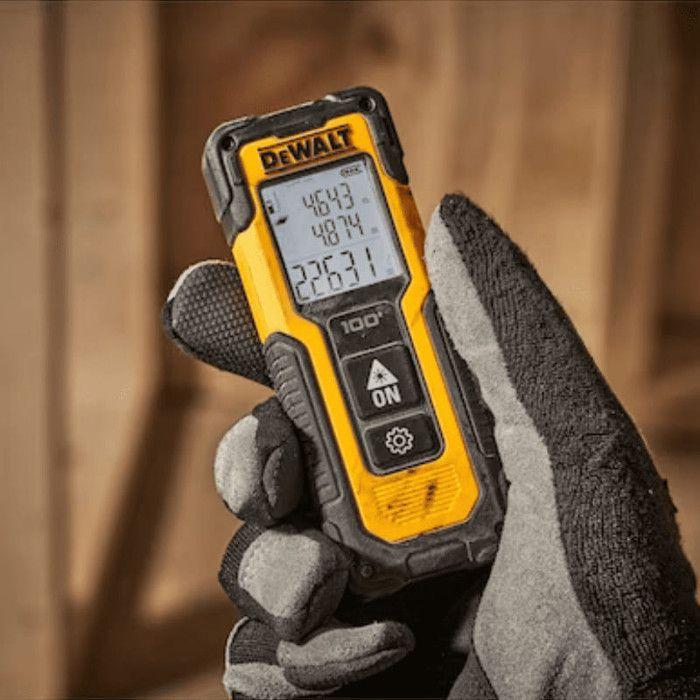 Laser Measure Dewalt Dwht77100-xj - 30m - Measure Distances - Battery - Accuracy 1mm