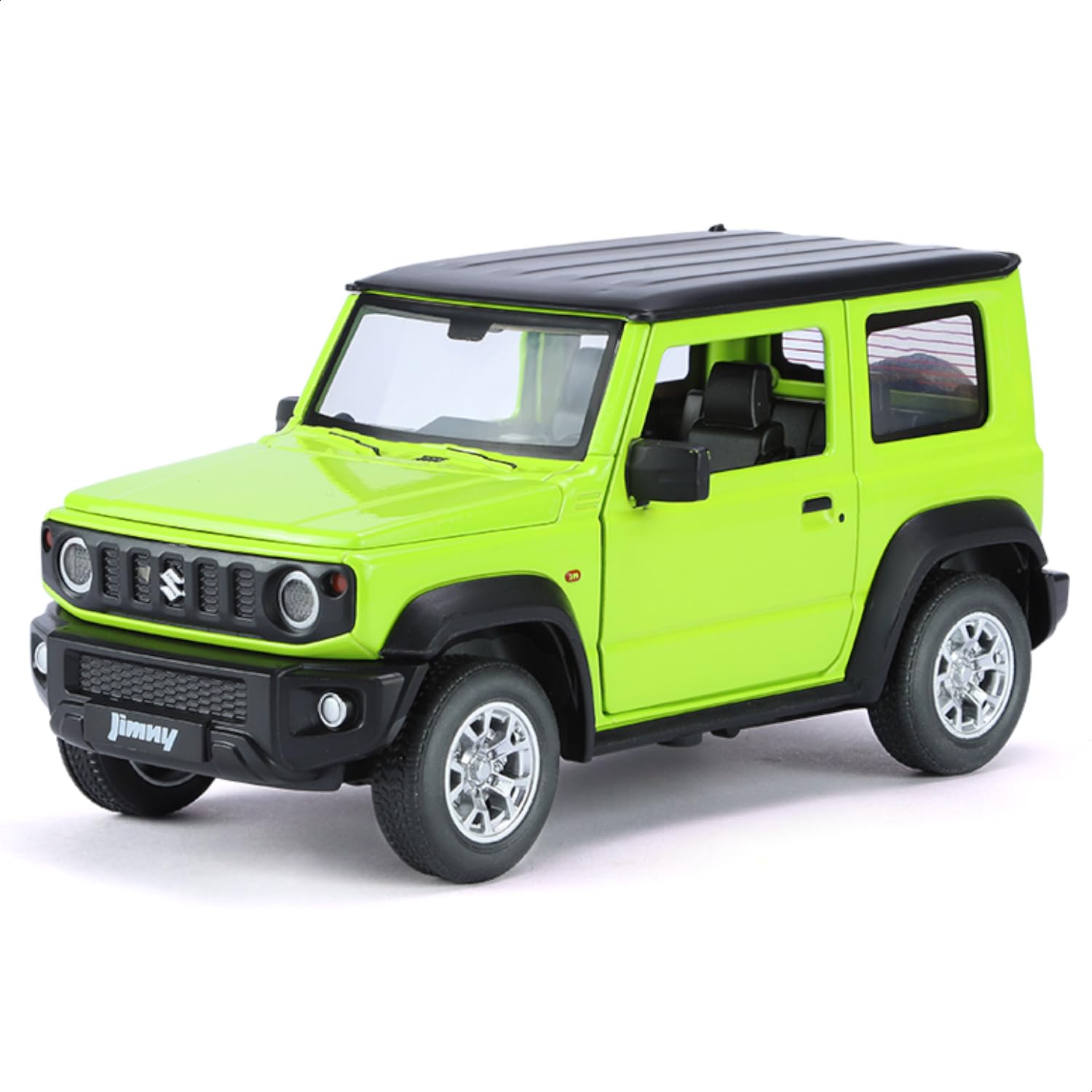 

Heimanba Suzuki Jimny 2021 Diecast Miniature Car 1/24 / (Green) зелений