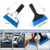 Car Window Ice Scraper Rubber Squeegee Water Blade for Auto Window Tinting Windshield Scraper Glass Door Cleaning Snow Shovel