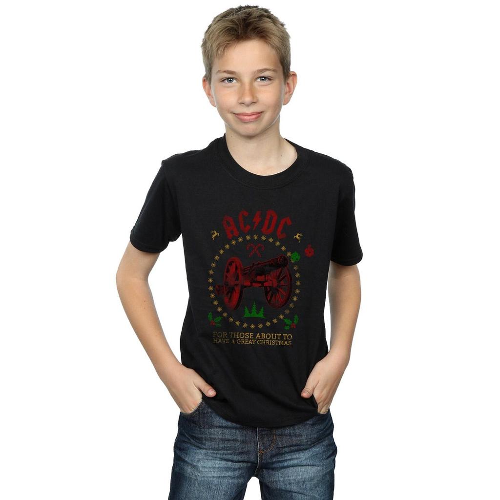 AC/DC Boys Christmas For Those T-Shirt