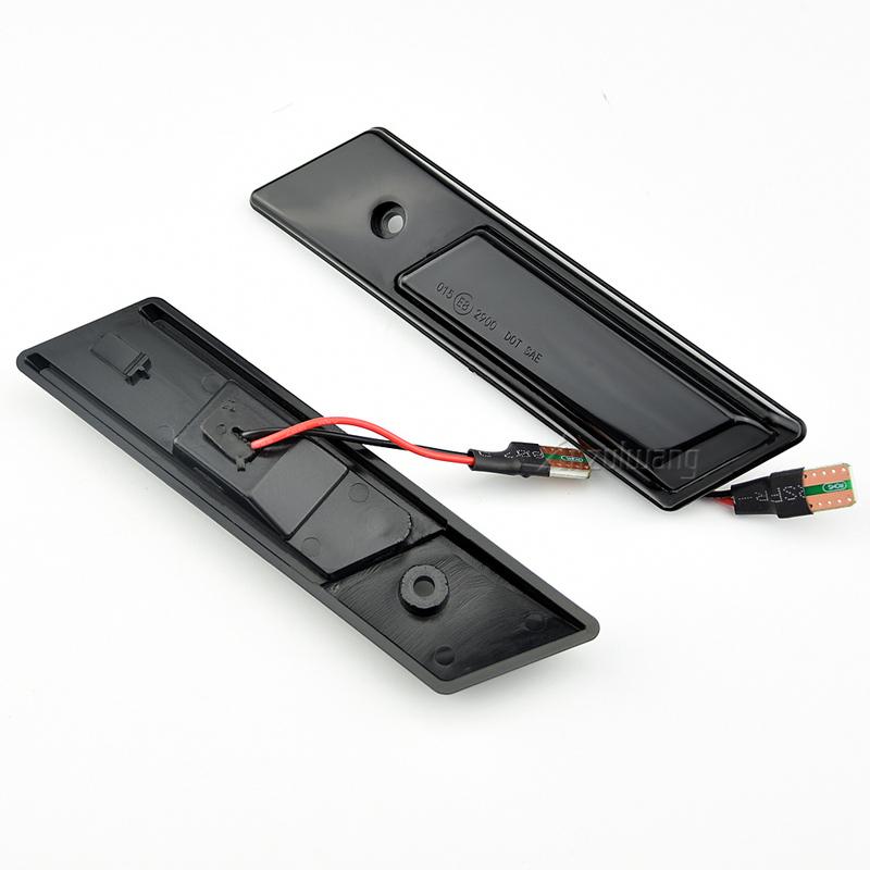 

Car LED Flashing Sequential Dynamic Turn Signal Side Marker Lamp For BMW E30 E32 E34 E36 Led Light 1990-1996 M3 M5 3 5 7 Series