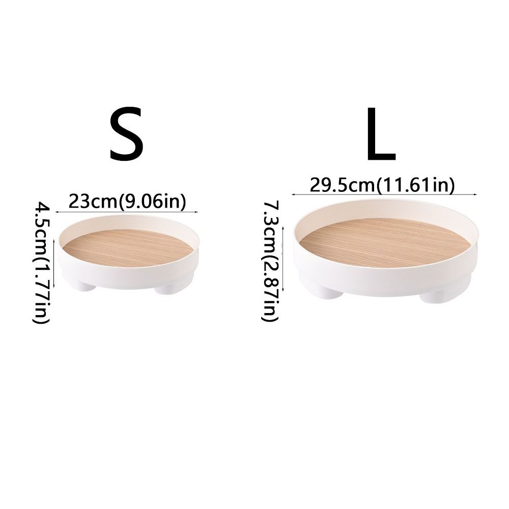 Round Fruit Storage Tray Nordic Style Sundries Organizer Desktop Organizer  Dressing Table