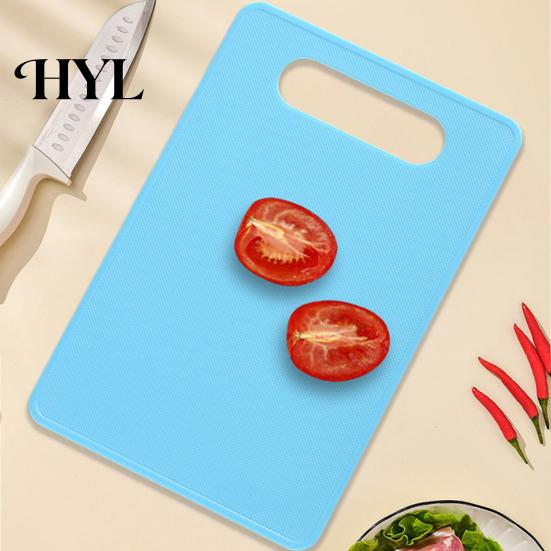 Kitchen Chopping Board Cutting with Grooves Plastic Mini Boards for Fruits Vegetables Eco-friendly BPA-Free Safe Food Prep Home Use