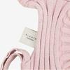 Pleatsmama Glitter Pale Pink New Bow Backpack