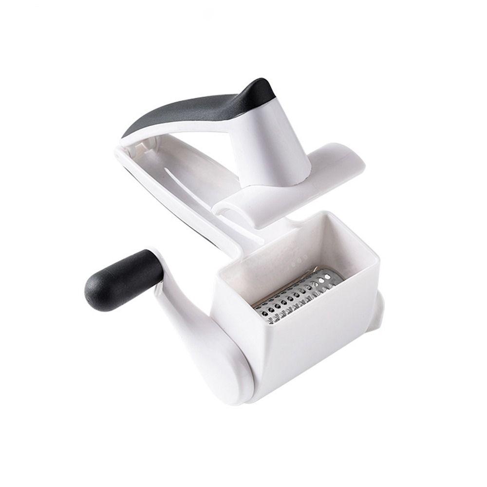 Rotary Parmesan Cheese Shredder 3-in-1 Chocolate Grater  For Grating Hard Cheese Chocolate Nuts