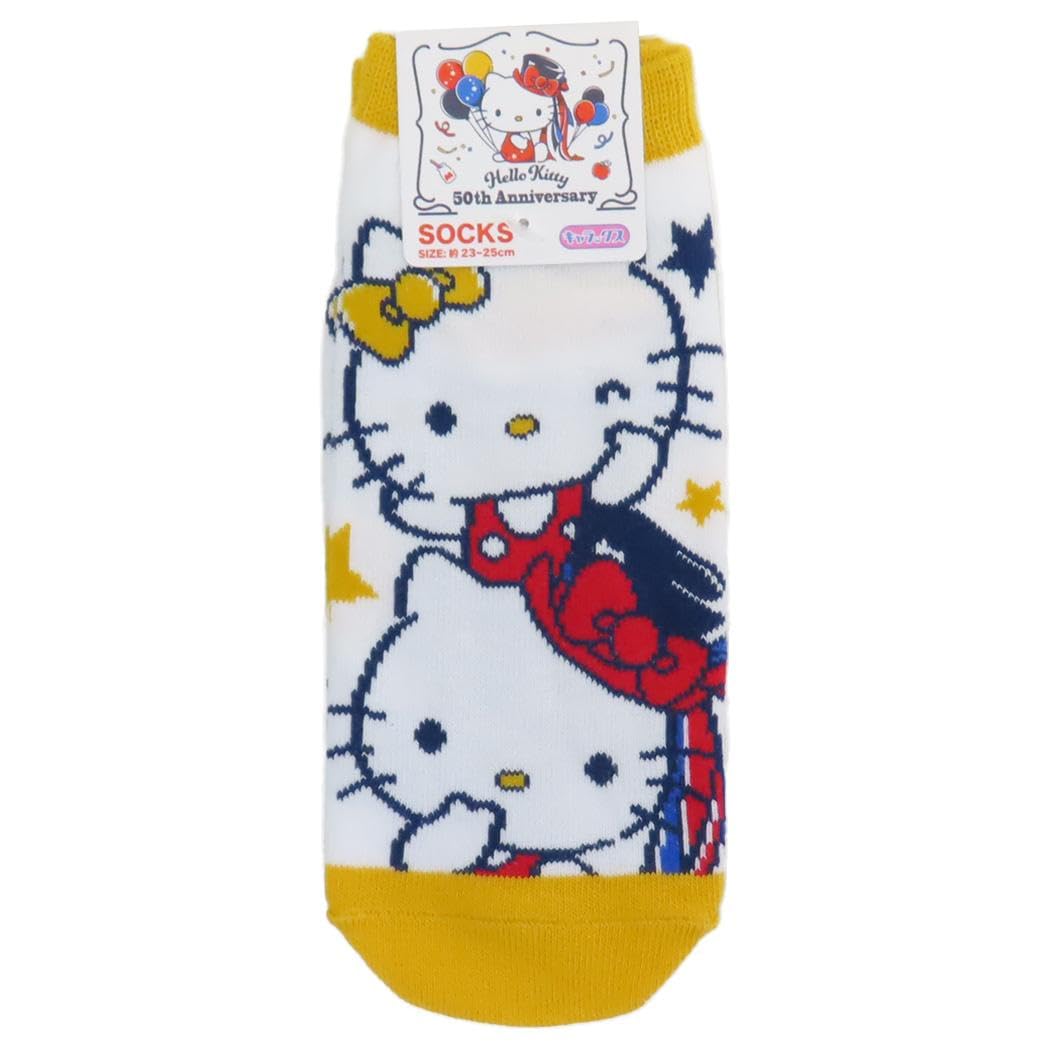 

Hello Kitty Anniversary Kitty and Mimmy Sanrio [Women s Socks] Women s Socks/50th