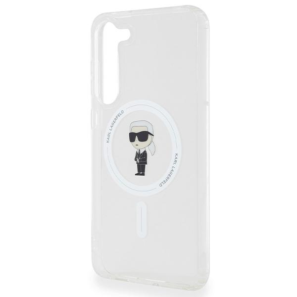 Karl Lagerfeld Klhms24Mhfcknot S24+ S926 Transparent Hardcase Iml Ikonik Magsafe