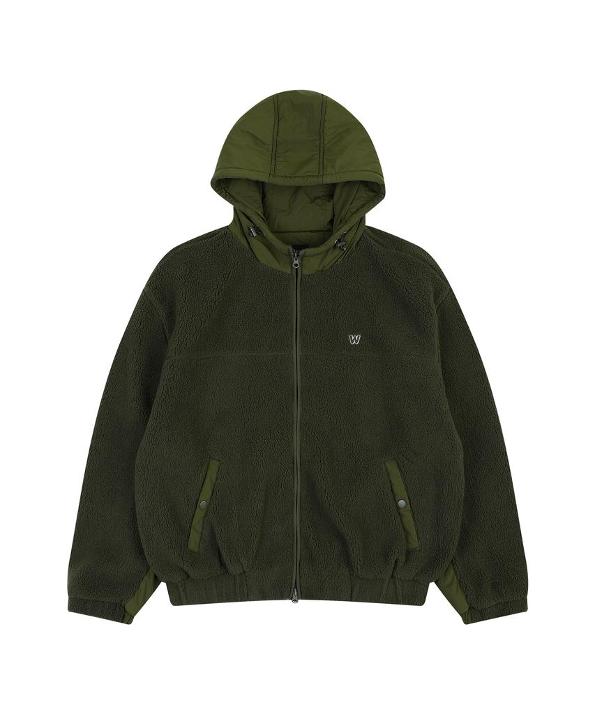 W Standard Sherpa Hooded Jumper [3 Colors]