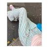 Women's High-Waisted Striped Lounge Pants: Summer 2025 Plus Size Casual Sleepwear