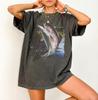 2026 Summer Womens Trout Fist Vintage TShirt Cotton and Breathable Short Sleeve Streetwear Oversized Loose Casual
