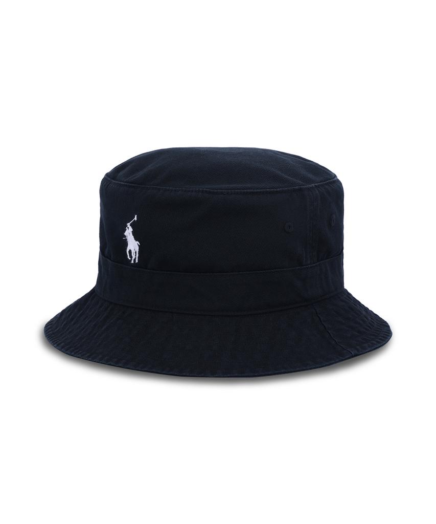 POLO RALPH LAUREN Cotton Bucket Hat - Black