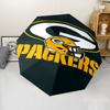 Rugby team logo Print Automatic Umbrella, 8 Rib Iron Frame, Plastic Handle, Suitable for Outdoor Travel &Daily , Ideal Gift