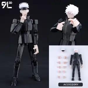 3d Printed Jujutsu Kaisen Ryomen King Of Curses Heian Sukuna Multi-Jointed Shapeshift Toys Action Figures Model Gifts