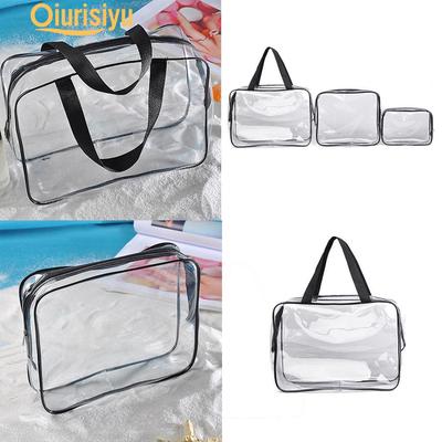 Waterproof Zipper Pouch Travel Cosmetic Wash Bag Storage Case