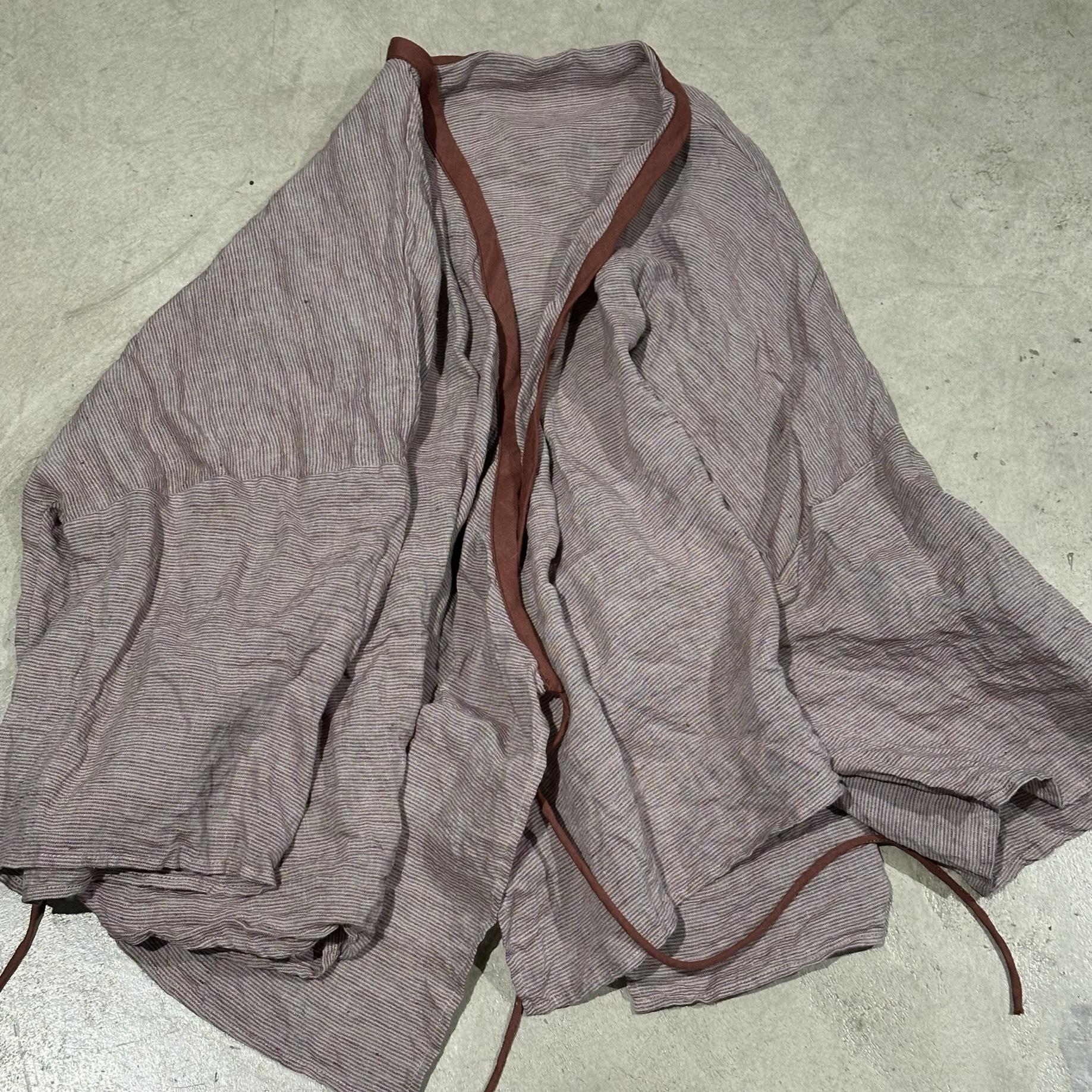 

Johnature Women Vintage Shirts Belt Print Floral Tops Autumn Chinese Style Loose Loose Female Blouses One Size