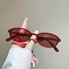 KAMMPT Vintage Oval Sunglasses Men 2026 New Simple Solid Color Casual Shades Women Trendy Brand Design Korean Style Sun Glasses