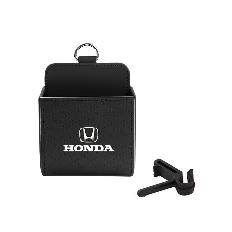 

Car Air Outlet Storage Box Mini Organizing Box For Honda Civic Accord Fit Jazz Pilot CRV Odyssey Passport City Shuttle HRV Vezel чорний
