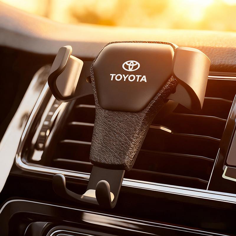 Car Phone Holder Gravity Sensing Auto Grip Universal Bracket For Toyota Fortuner Highlander Mark-X Mirai Hillix Picanto Super