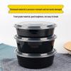 WS 1500ml Disposable Round Takeout Container with High Dome Lid