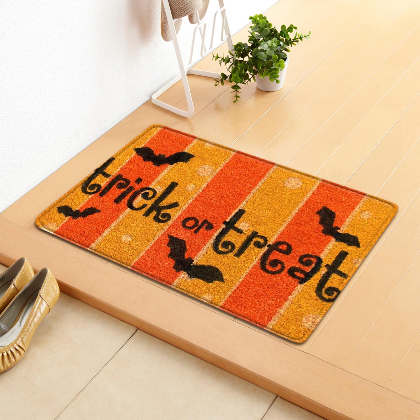 

Halloween Doormat Carpet Welcome Home Mat Non Bottom Indoor Outdoor Carpet 40*60cm