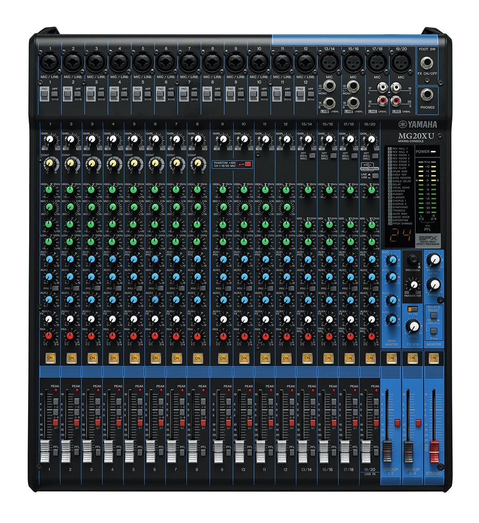 Yamaha YAMAHA 20 Channel Mixing Console MG20XU