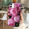 Yinuoda Elegant Pink Purple Peony Flower Onthe Vase Phone Case for iPhone 11 12 13 mini pro XS MAX 8 7 6 6S Plus X 5S SE 2020 XR