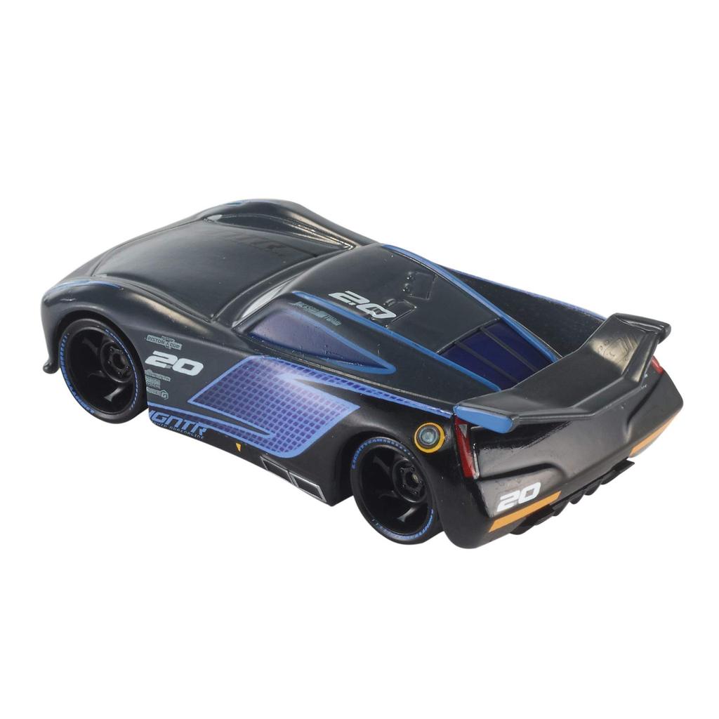 Cars 3: Crossroads Mattel 1:55 Diecast Miniature Car Jackson Storm (1 Pack)  MATTEL 2017 CARS 3 JACKSON STORM [Used] Disney PIXAR Character Car Movie